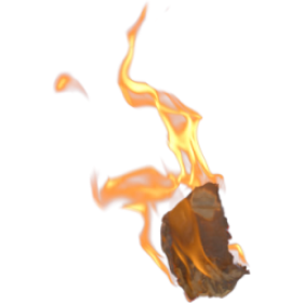 Burning Away Ember Particle 2