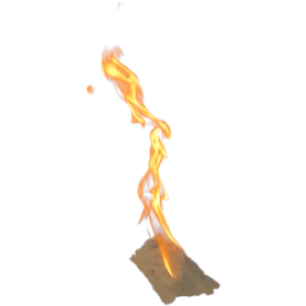 Burning Away Ember Particle 5