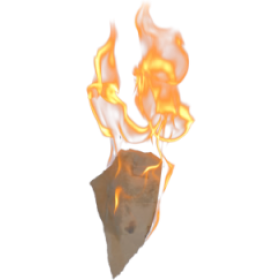 Burning Away Ember Particle 6