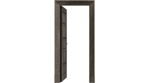 Door 1 Open Transparent Angle 1