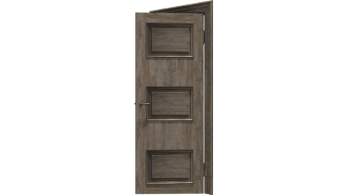 Door 1 Open Transparent Angle 6