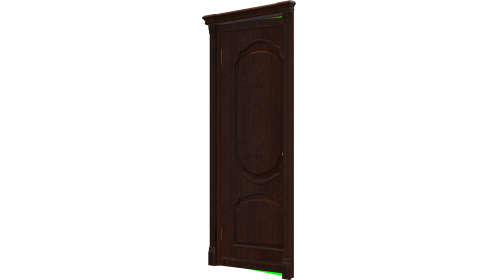 Door 2 Open Green Screen Angle 2