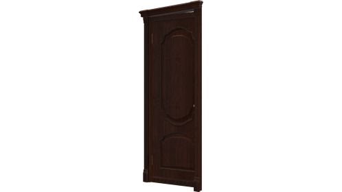 Door 2 Open Transparent Angle 2