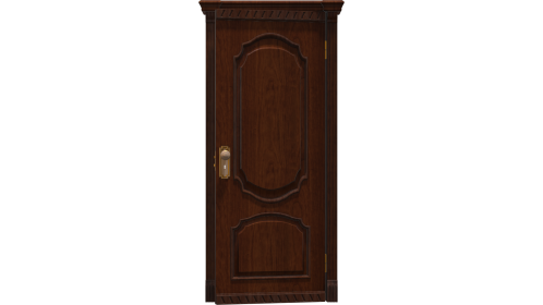 Door 2 Open Transparent Angle 4