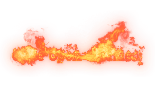 Fire Text Once Upon A Time