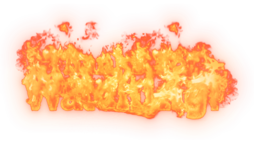 Fire Text Thanks For