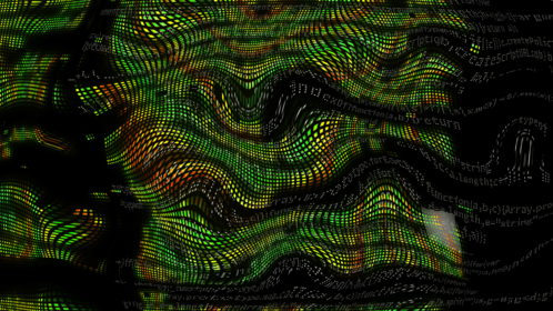 (4K) Glitch Transition Codeglow