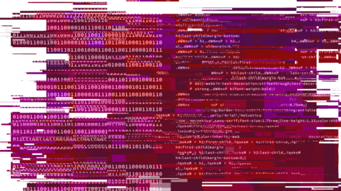 (4K) Glitch Transition Color Code