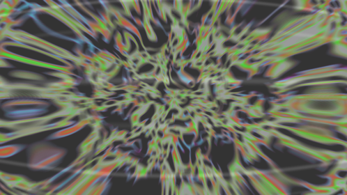 (4K) Glitch Transition Plasma Tube