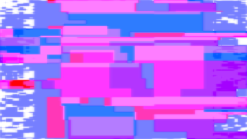 (4K) Glitch Transition Purple Pixels