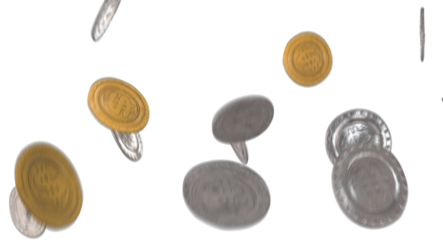Looping Falling Coins 8