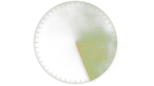 Looping Radar Submarine Cluster