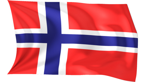 Looping Waving Flag Norway