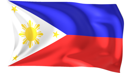 Looping Waving Flag Phillippines