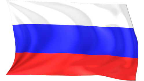 Looping Waving Flag Russia