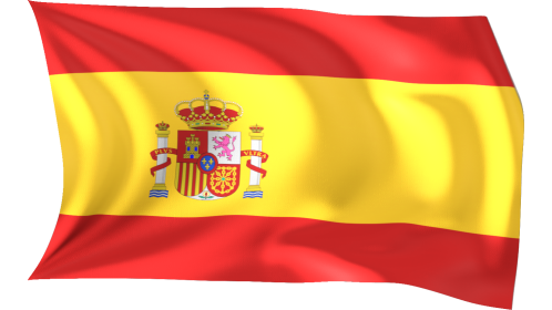 Looping Waving Flag Spain