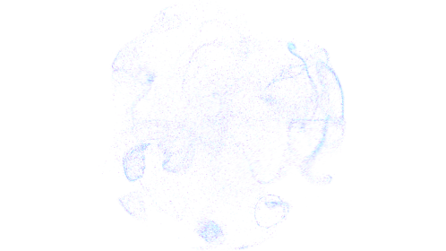 Magic Ball Blue Sparkles Web