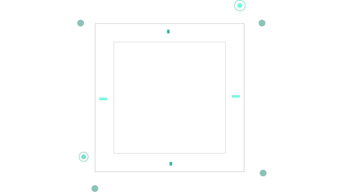 Mograph Square Logo Accent 15