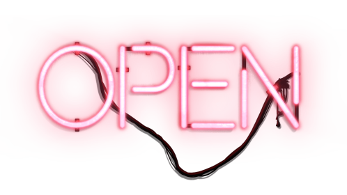 Neon Sign Open