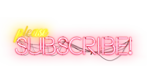 Neon Sign Please Subscribe