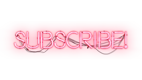 Neon Sign Subscribe 2