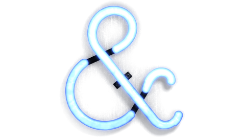 Neon Typekit Ampersand