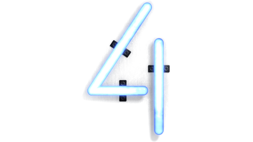 Neon Typekit Number 4