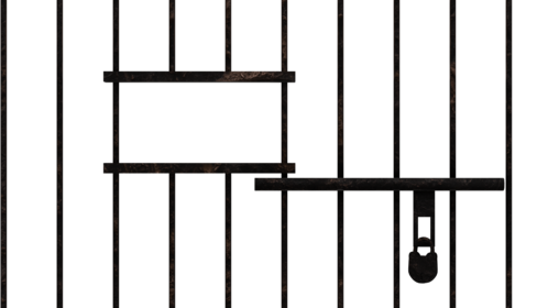 Rusty Jail Door Slam 7