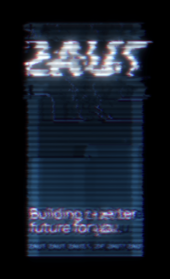 Sci Fi Hologram Sign Graphic 35
