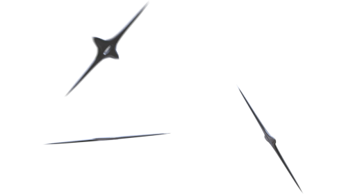 Shurikens At Camera 4