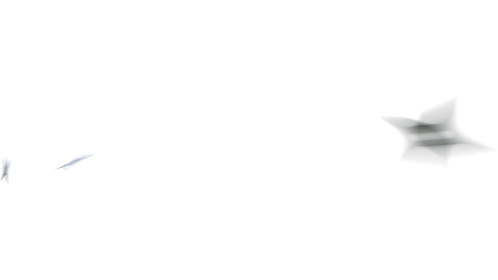 Shurikens Fly By 2