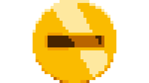 Spinning Gold Coin Pixel