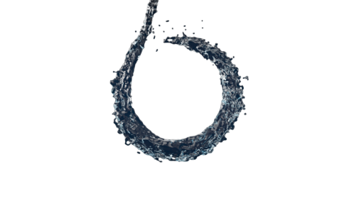 Stylized Liquid Stream 4
