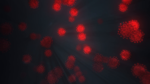 (4K) Coronavirus Background 2