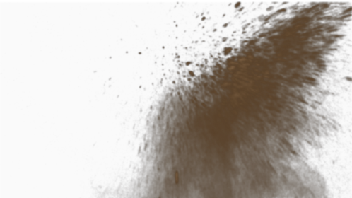 Ground Burst - Dirt Close Up