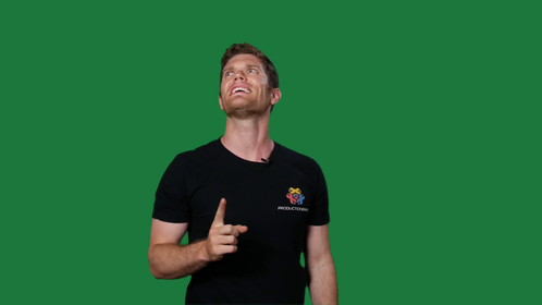 Chris On A GreenScreen