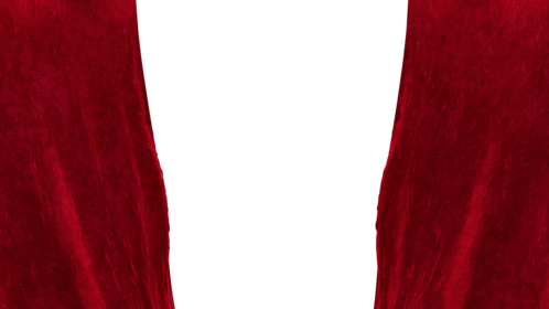 (4K) Curtains - Opening Both Sides