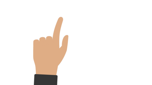 (4K) Animated Hand Gesture - Tap