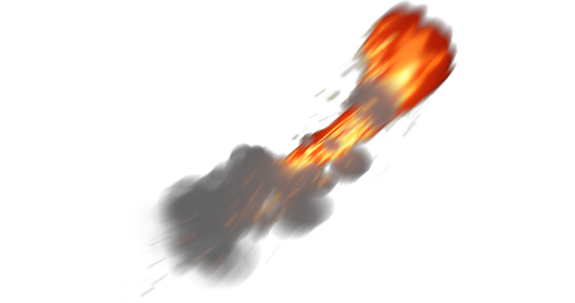 (4K) Anime Attack Fire Fist Front