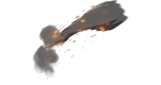(4K) Anime Attack Fire Fist Side