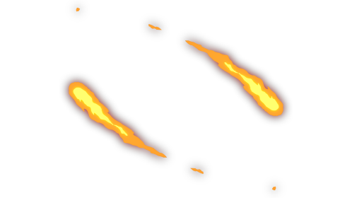 (4K) Anime Fire Double Dart