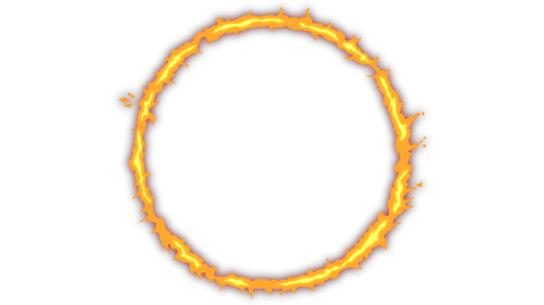 (4K) Anime Fire Ring