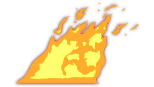 (4K) Anime Fire Sidways