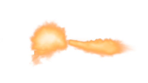 (4K) Ar15 Muzzle Flash Side View 1