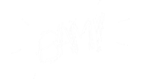 (4K) Bam Hand Drawn Text