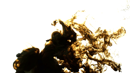 (4K) Black Ink Underwater 1