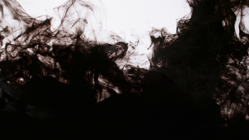 (4K) Black Ink Underwater 2