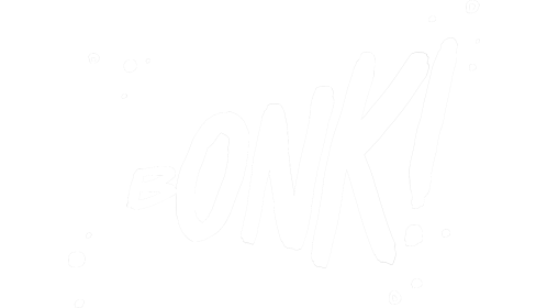 (4K) Bonk Hand Drawn Text