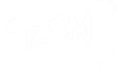 (4K) Boom Hand Drawn Text