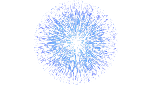 (4K) Charge Up Energy Ball Blue 1